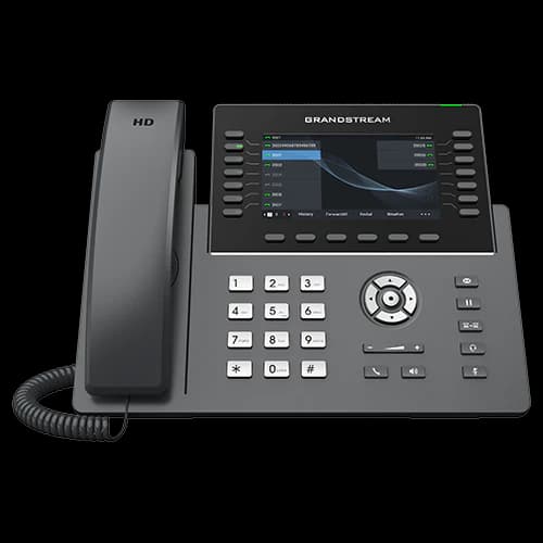Grandstream Networks Grandstream GRP2650 6 SIP Accounts, 7+7 Programmable Keys, Wi-Fi, 5' Colour Screen GRP2650