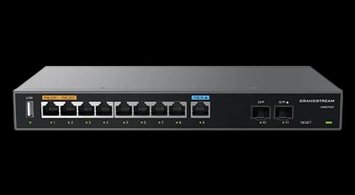 Grandstream Networks Grandstream GWN7003 Multi-WAN Gigabit VPN Router, 9 x GigE, 2 x SFP GWN7003