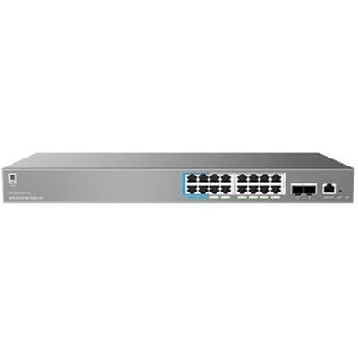 Grandstream Networks Grandstream GWN7802P Pro Enterprise Layer 2+ Managed 16 Port 250 Watt PoE++ Switch with 2 x SFP+ GWN7802P-PRO