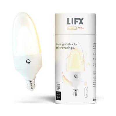 LIFX LIFX Candle White to Warm E14 Edison Screw LED Bulb LCDDE14IN
