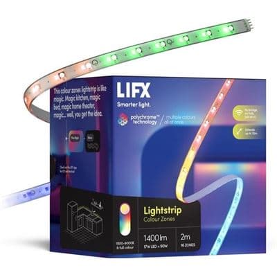 LIFX LIFX Colour LED Lightstrip 2 Metre Starter Kit with Controller and Power supply LZ3SK2MAU