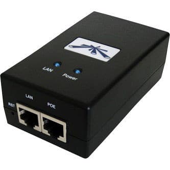 Ubiquiti Ubiquiti 24v 1A Gigabit Power Over Ethernet Supply White 5-pack POE-24-24W-5P