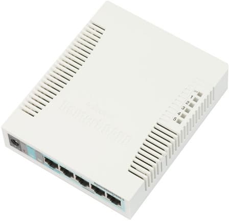 MikroTik MikroTik RB260GS 5 Port Gigabit Managed Switch + SFP Fibr... RB260GS