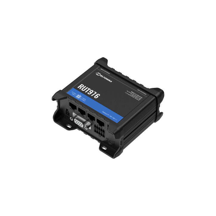 Teltonika Teltonika RUT976 5G RedCap Cellular Router with Wi-Fi, GNSS and Serial interfaces RUT976