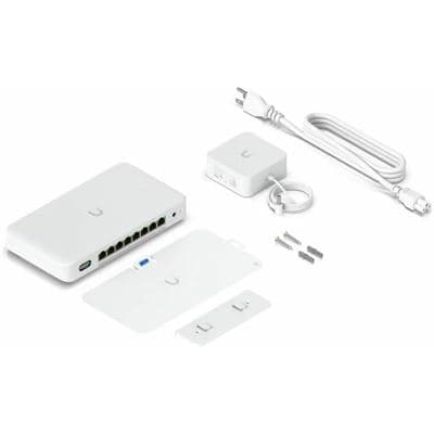 Ubiquiti Ubiquiti UniFi Device Bridge 8 Port Multigigabit PoE+ Switch with Wi-Fi 7 Connectivity UDB-Switch