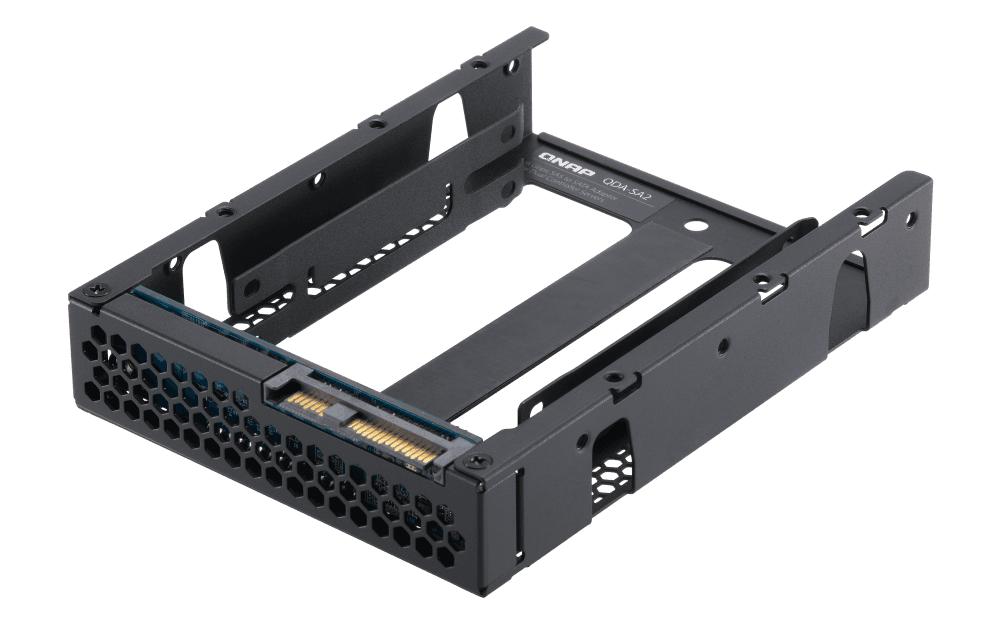 QNAP QNAP QDA-SA2-4PCS 6Gbps 3.5-inch SAS to 2.5-inch SATA drive adapter in 3.5-inch drive form factor for dual controller servers QDA-SA2-4PCS