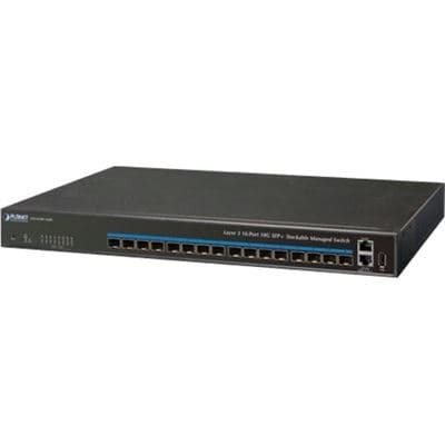 Planet Planet SGS-6340-16XR,Layer 3 16-Port 10GBASE-SR/LR SFP+ Stackable Managed Switch (100-240V AC, 48-60v dc) NS020