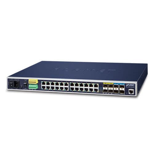 Planet Planet IGS-6325-20T4C4X Industrial L3 20-Port 10/100/1000T + 4-Port Gigabit TP/SFP + 4-Port 10G SFP+ Managed Ethernet Switch NS052