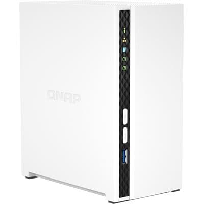 QNAP QNAP TS-233 2 bay ARM 4C 2.0GHz ; 2 x SATA 6Gb/s 3.5"/2.5"; 2GB RAM on-board; 1 x GbE ; 1 x USB3.2 Gen1 and 2 x USB2.0 TS-233