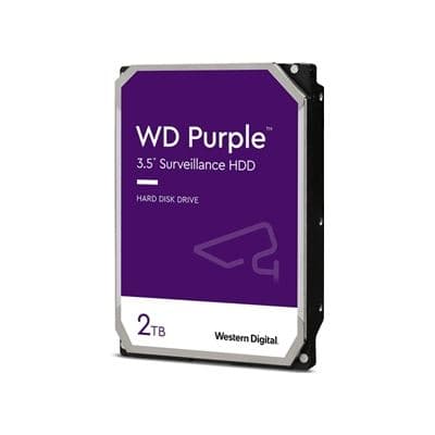 WD WD Purple 3.5" Surveillance HDD 2TB WD23PURZ
