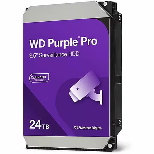 WD WD Purple (Surveillance) 7200RPM 24Tb Desktop 3.5-inch Hard Drives WD241PURP