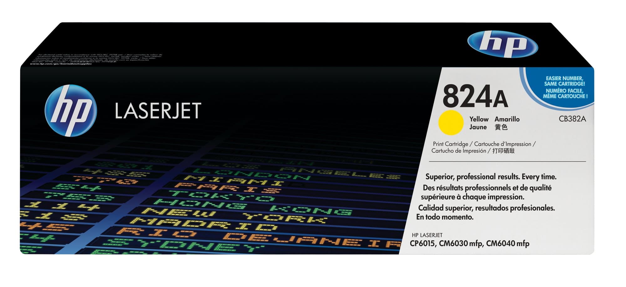 HP HP 824A YELLOW LJ TONER CART CB382A 1004569