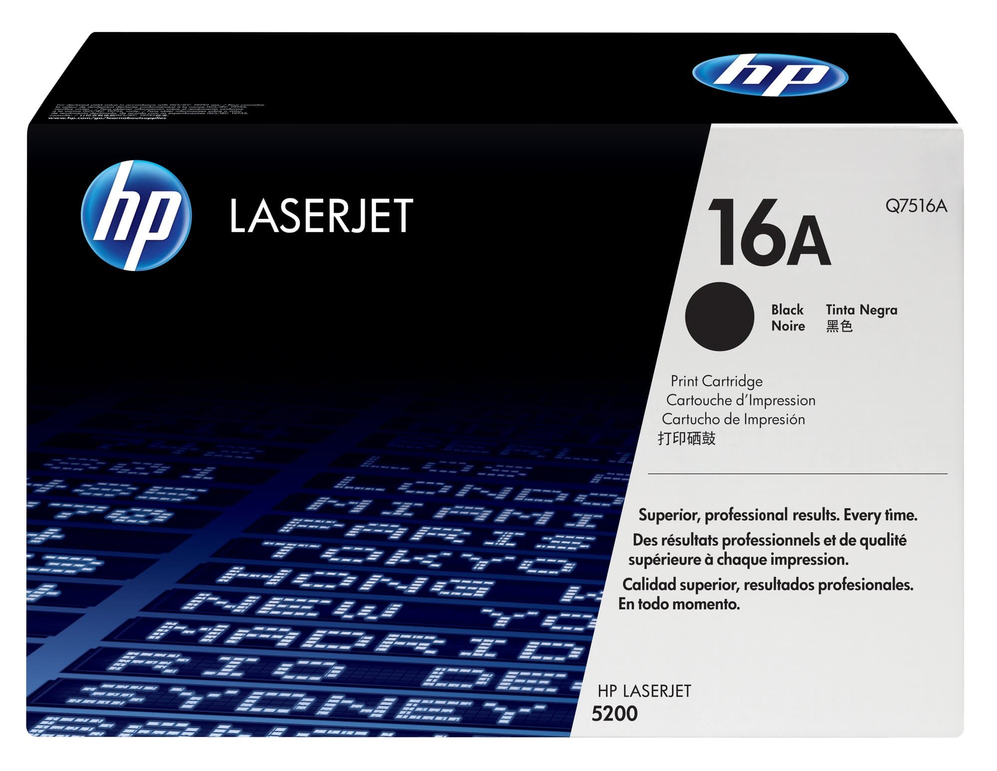 HP HP 16A BLACK ORIGINAL LJ TONER CARTRIDGE 1006681