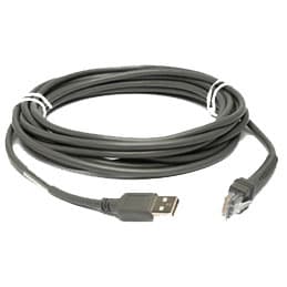 ZEBRA ZEBRA CABLE SCAN UNI USB 15FT STR 1015650