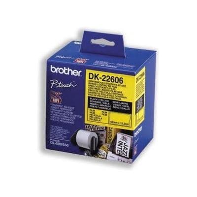BROTHER BROTHER Bro DK-Tape DK22606 62mm x 15.24m Yellow 1020370