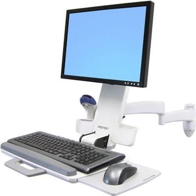 ERGOTRON ERGOTRON 200 Series Combo Arm WHT Colour 1049303