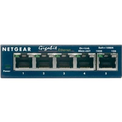 NETGEAR NETGEAR GS105 5PT GIGABIT ETHERNET SWITCH 1058725