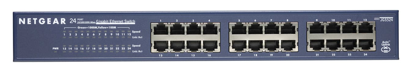 NETGEAR NETGEAR JGS524 24PT GIGABIT ETHERNET SWITCH 1061408
