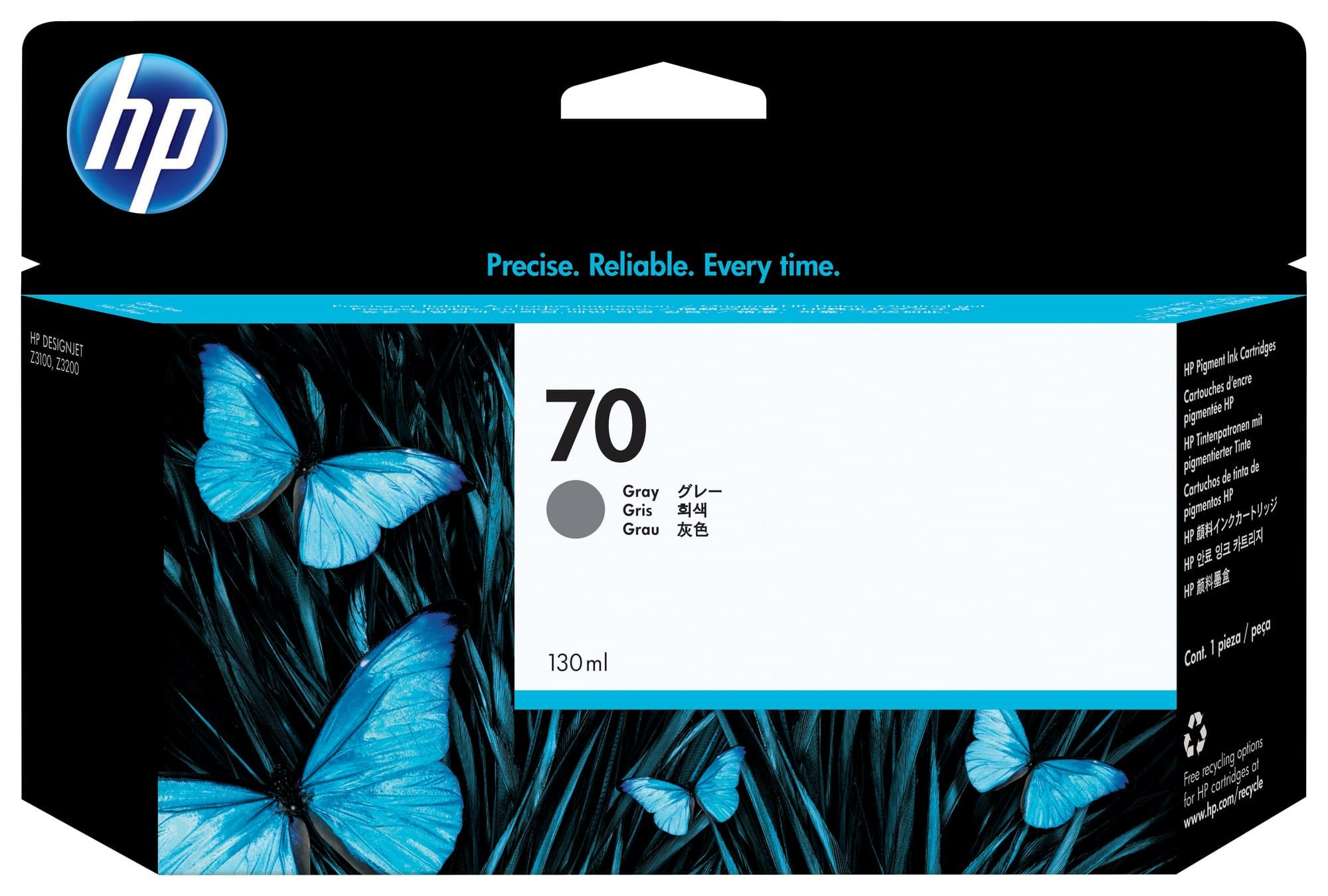 HP HP 70 130ml Grey Ink Cartridge 1084711