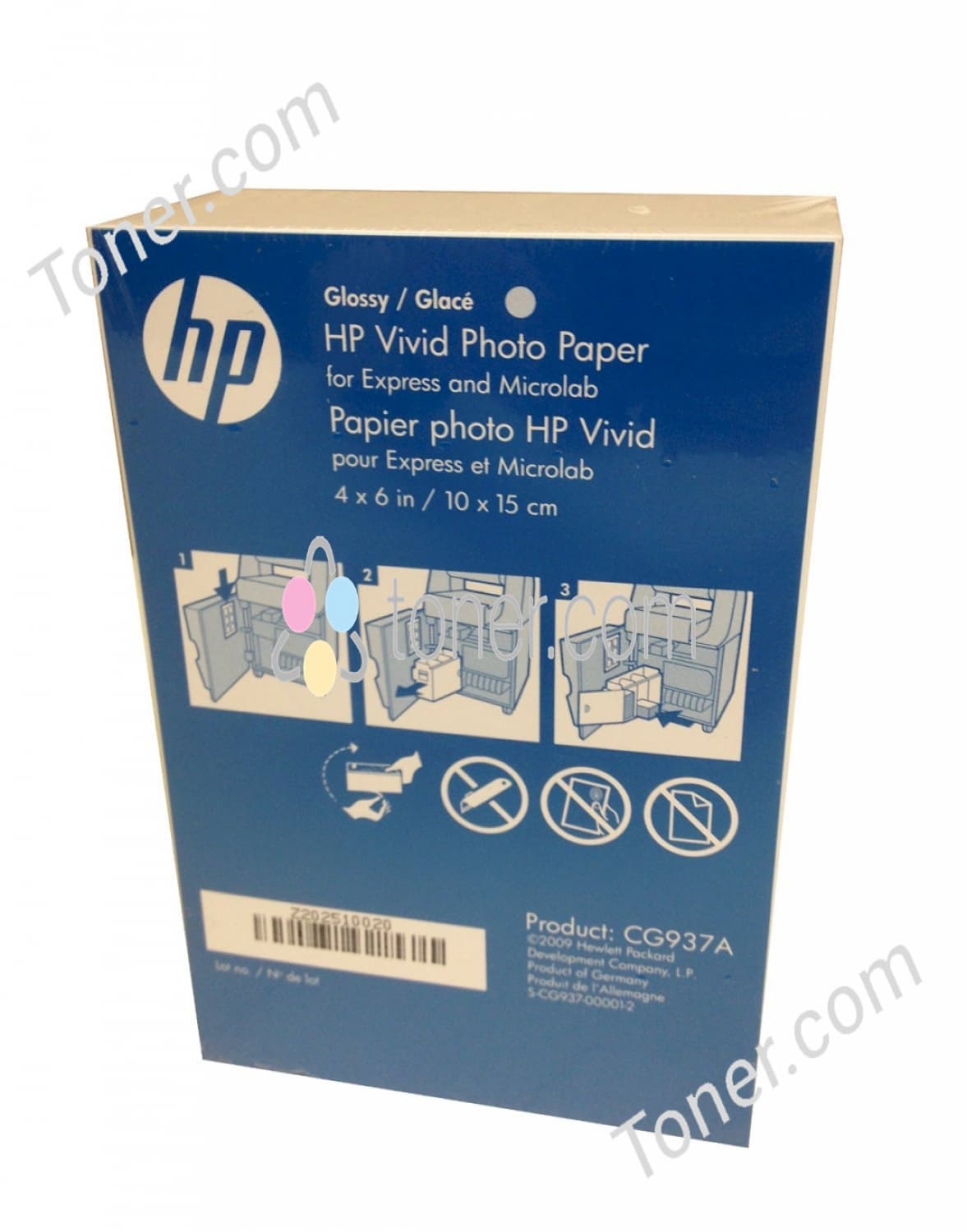 HP HP Vivid Photo Media Glossy 4x6 Master Cart 1170728