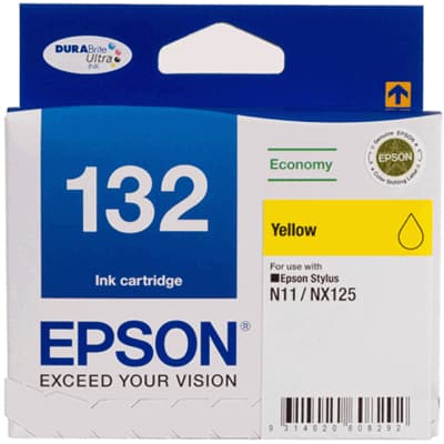 EPSON EPSON 132 ECONOMY YELLOW INK CARTRIDGE 1198198