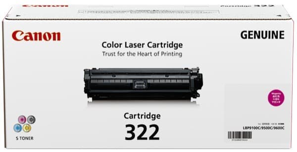 CANON CANON CART322M MAGENTA CARTRIDGE 1265739