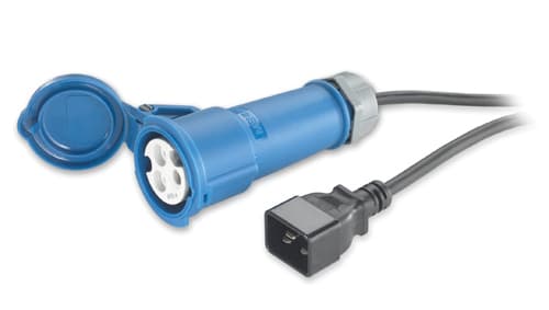 APC APC Power Cord. C20 to IEC309 (16A). 2.5m 1269174