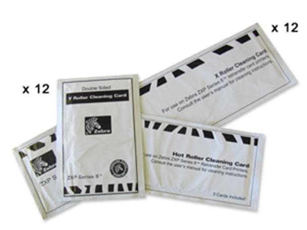 ZEBRA ZEBRA KIT CLEANING CARD ZXP8 1554980