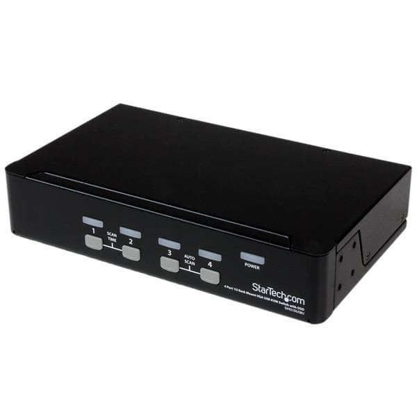 StarTech.com StarTech.com 4 Port 1U Rackmount USB KVM Switch 1619651