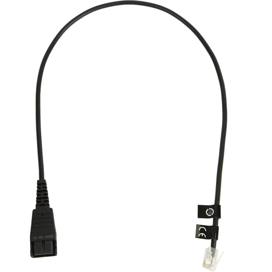 JABRA JABRA QD CORD STRAIGHT MOD PLUG 0 5 M - 4P P 1815446