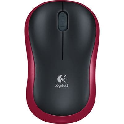 LOGITECH LOGITECH M185 WIRELESS MOUSE - RED 1830430