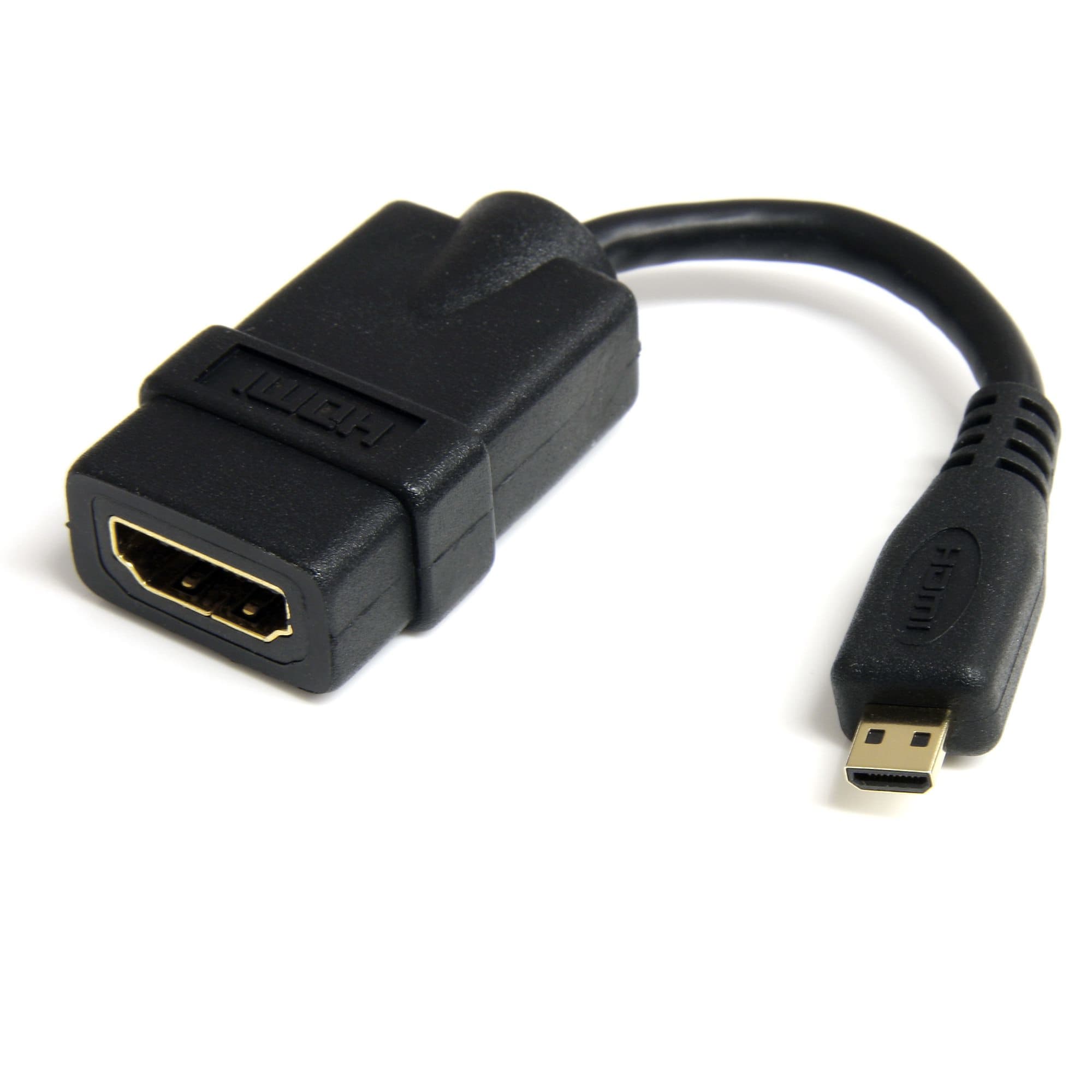 StarTech.com StarTech.com 5in HDMI to HDMI Micro Adapter F/M 1846256