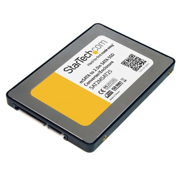 StarTech.com StarTech.com 2.5 SATA to Mini SATA Adapter Enclosure 1861394