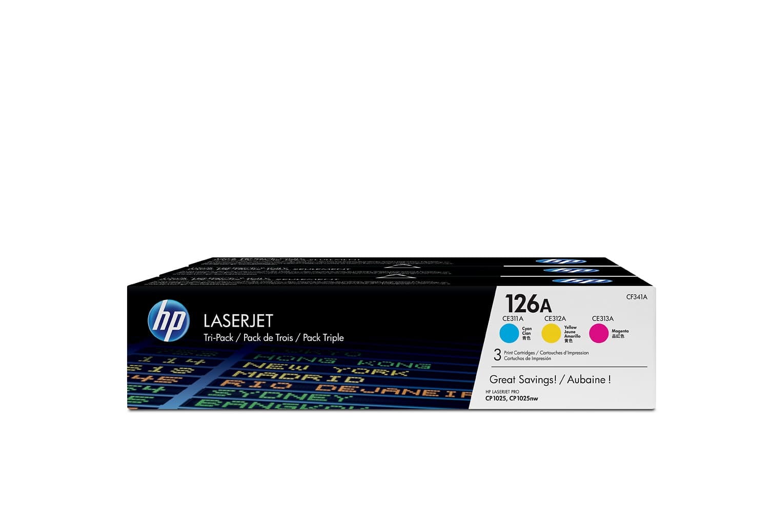 HP HP 126A CYM COMBO-P LJ TONER CART-CF341A 1911543