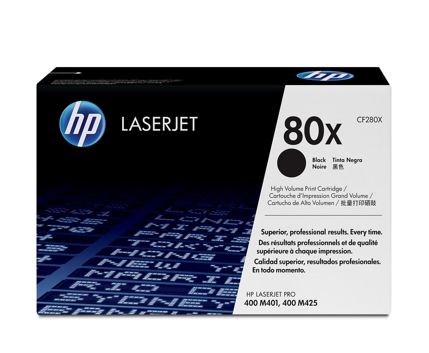 HP HP 80X BLACK HY LJ TONER CART CF280X 1966222
