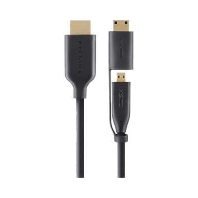 BELKIN BELKIN Essntl HiSpd Mcro HDMI Cbl w/Mini Adptr 1993613