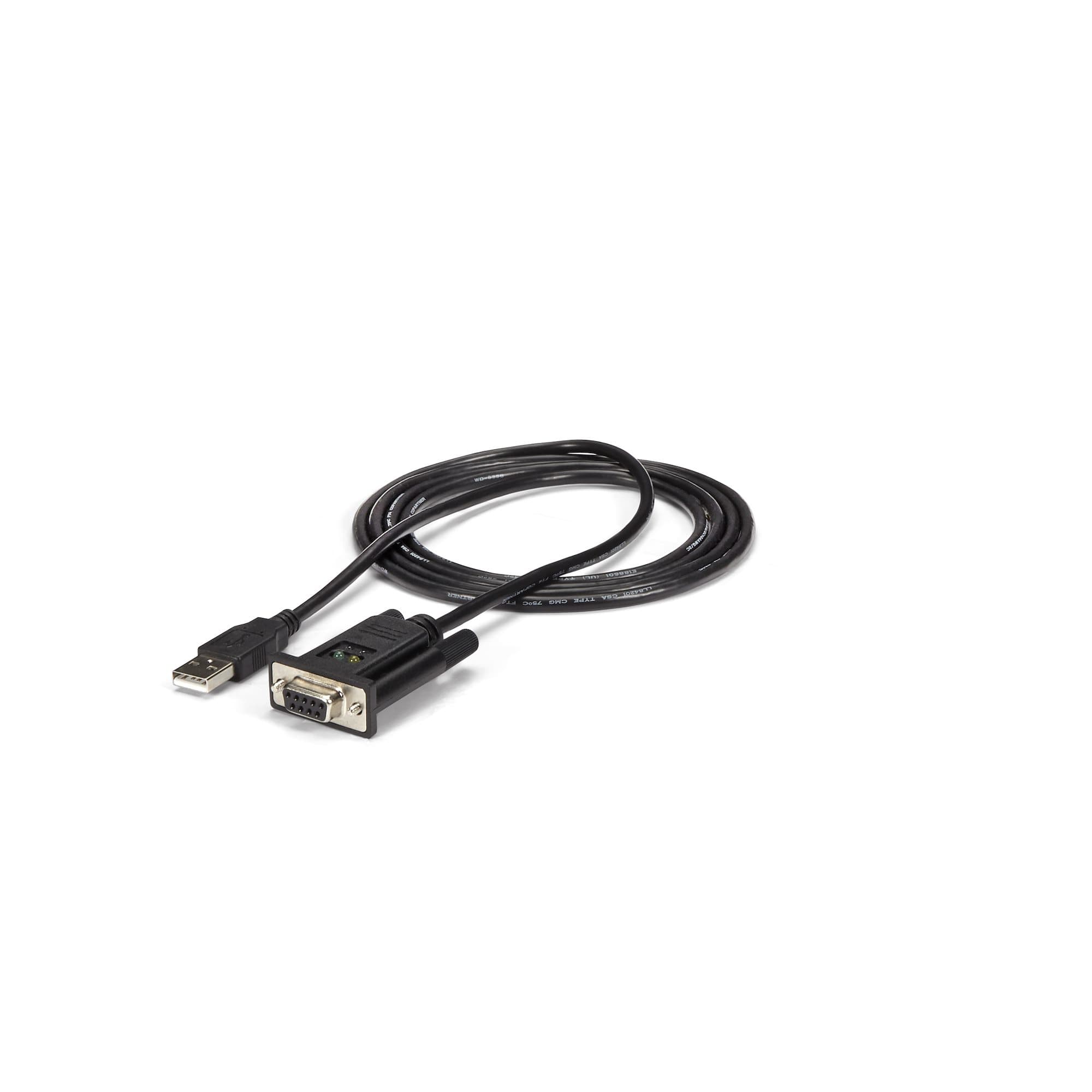 StarTech.com StarTech.com USB to Null Modem Serial DCE Adapter 2023889