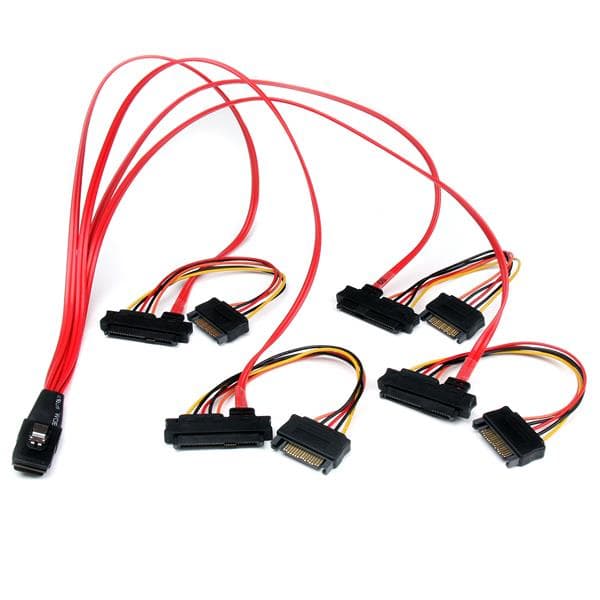 StarTech.com StarTech.com 50cm SAS Cable SFF8087 to 4x SFF8482 2086130