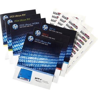 Hewlett Packard Enterprise Hewlett Packard Enterprise Bar Code Label Pack LTO6 Ultrium RW 2339192