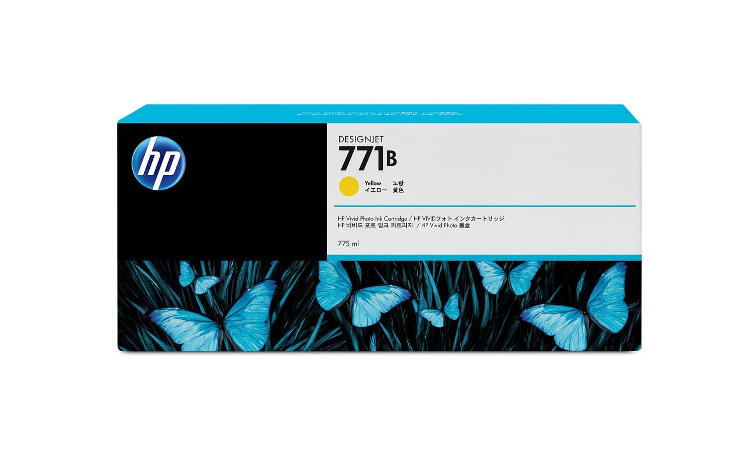 HP HP 771B 1 pack 775-ml Yellow DesignJet 2384053