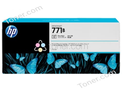 HP HP 771B 775ml Photo Black Designjet Ink 2384066