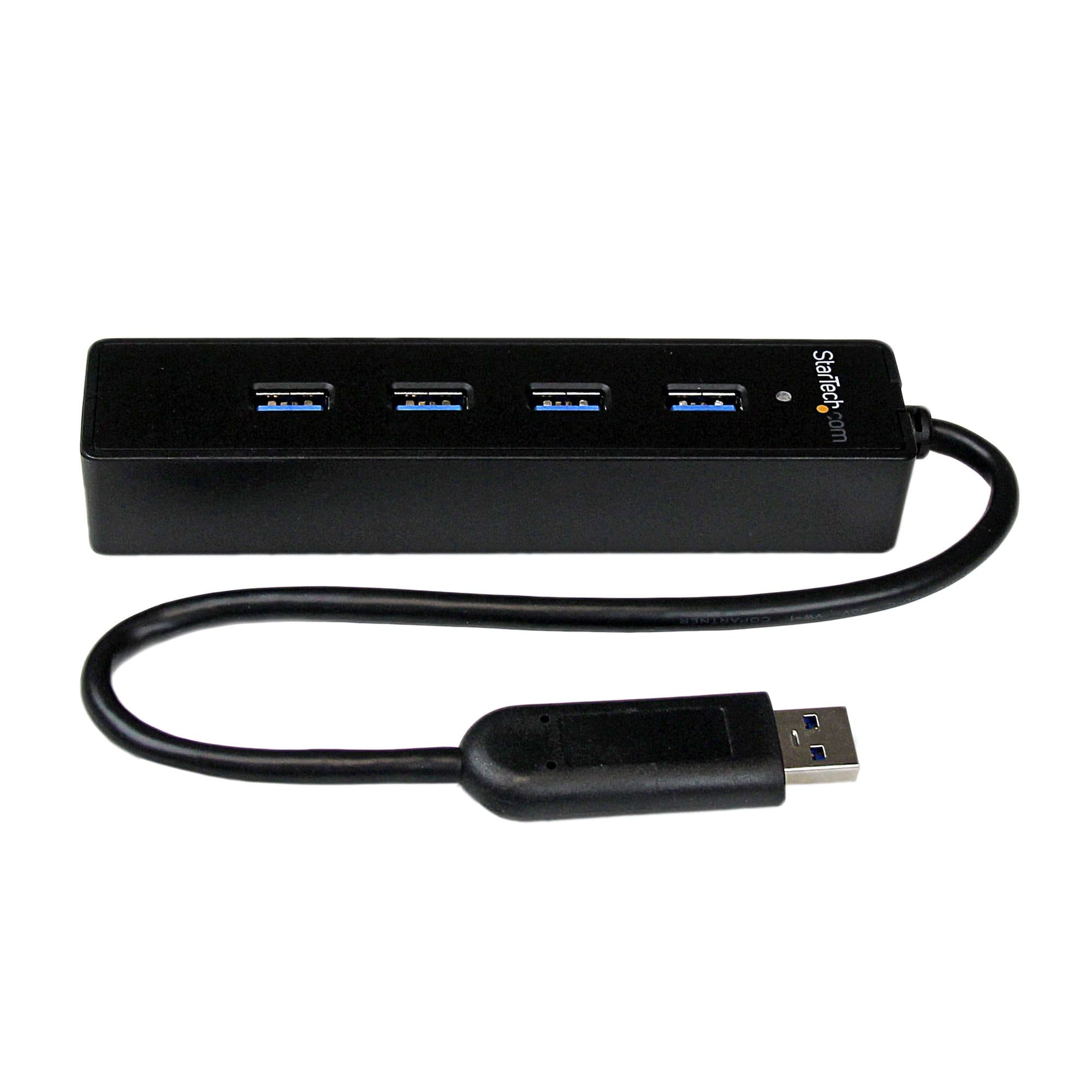 StarTech.com StarTech.com 4 Port SuperSpeed Portable USB 3.0 Hub 2463152