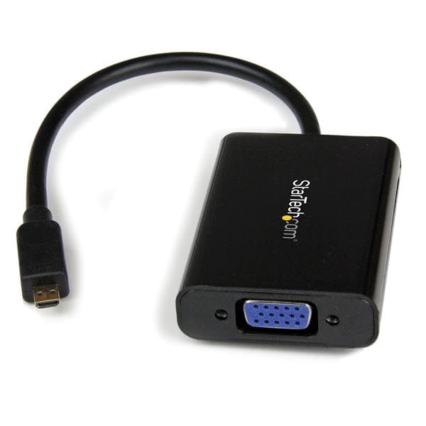 StarTech.com StarTech.com Micro HDMI to VGA Adapter with Audio 2465236