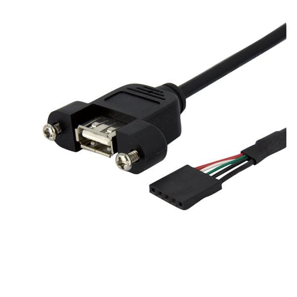 StarTech.com StarTech.com 3ft Panel Mount USB A / USB Header Cable 2503079