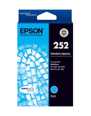 EPSON EPSON 252 Std Capacity DURABrite Ultra Cyan 2574722