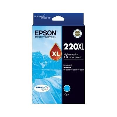 EPSON EPSON 220XL Ink Cartridge Cyan 2749642