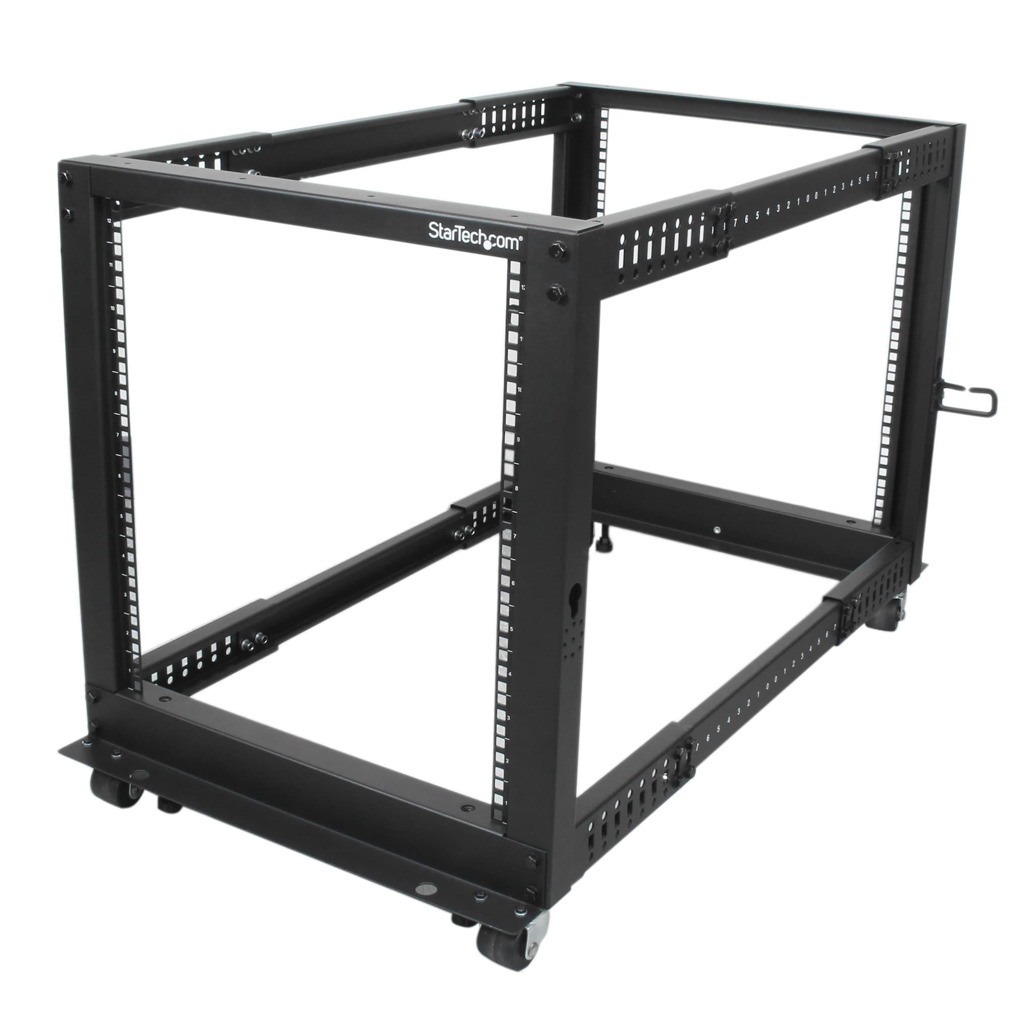StarTech.com StarTech.com 12U Adjustable Depth 4 Post Server Rack 2789027