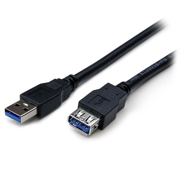 StarTech.com StarTech.com 2m Black USB 3.0 Extension Cable M/F 2818259