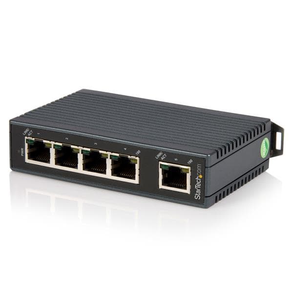 StarTech.com StarTech.com 5 Port Industrial 10/100 Ethernet Switch 2886517