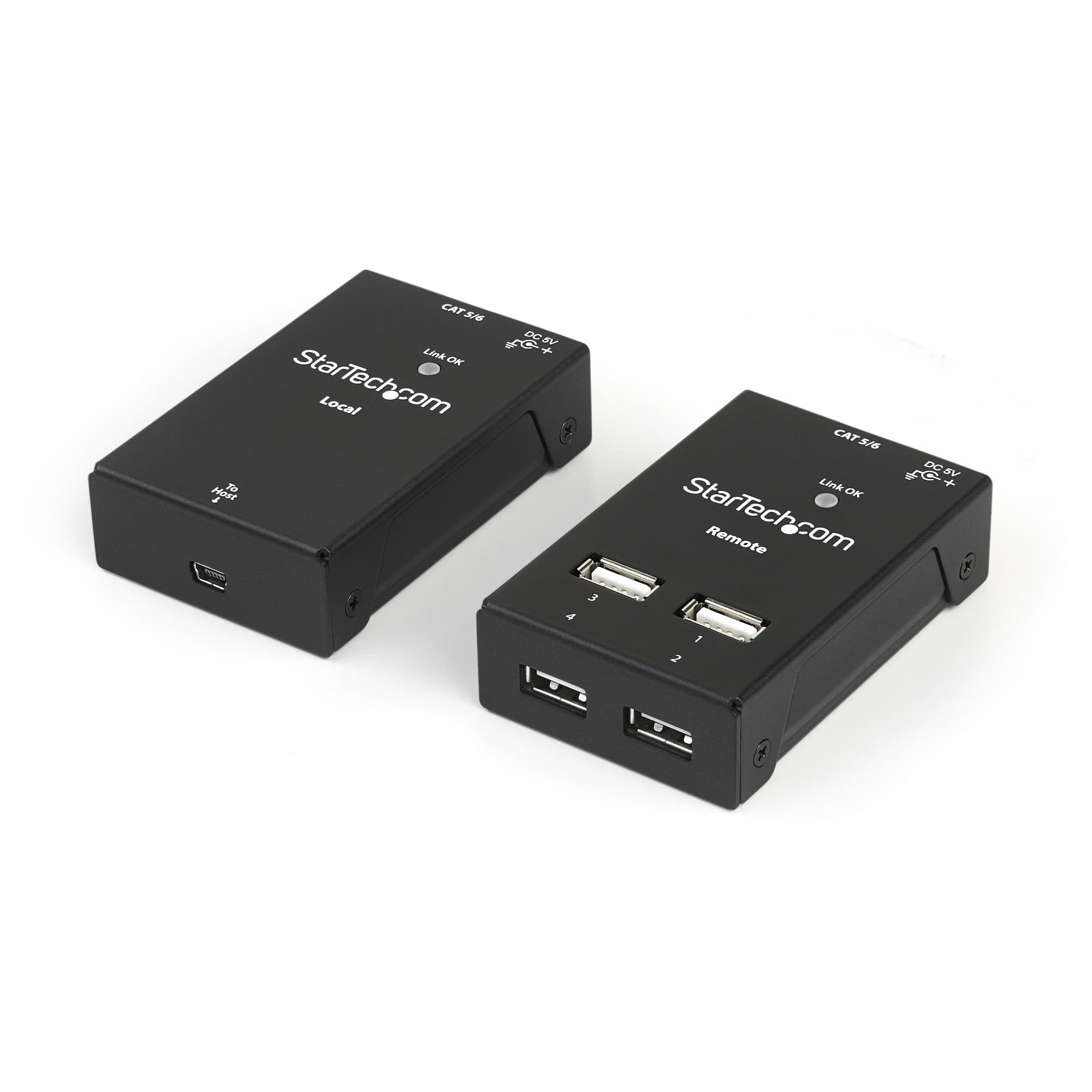 StarTech.com StarTech.com 4 Port USB 2.0-Over-Cat5-or-6 Extender 2901890